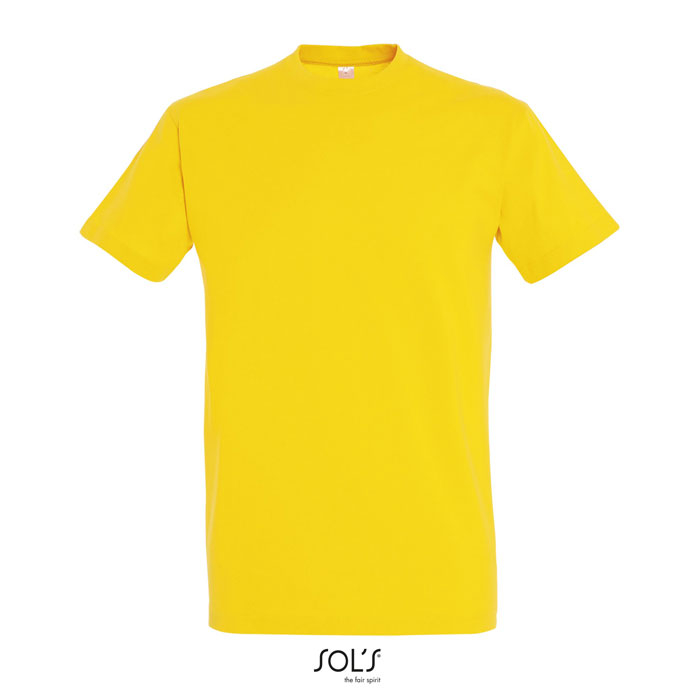 Tshirt homme publicitaire coton 190g - IMPERIAL Jaune 1
